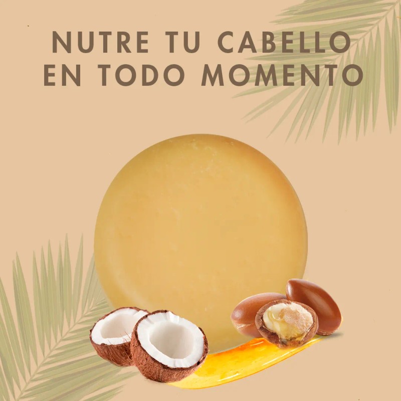 Acondicionador Sólido Árbol Verde Coco Y Argán 50g