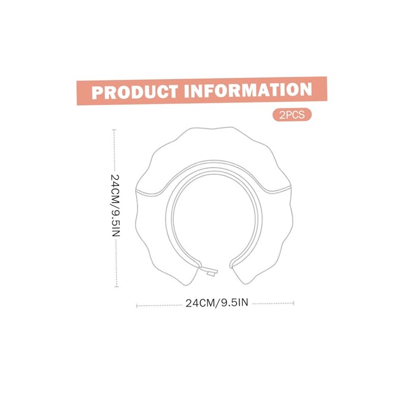 2PCS Visera de Ducha para Adultos y niños Protector de