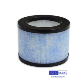 PUREBURG 2-Pack Replacement High-Efficiency HEPA Filters Compatible with XAXAZON Air Purifier, JH01-LX