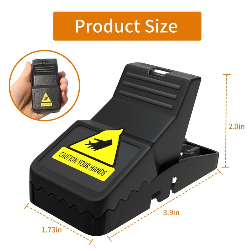 Mouse Traps Indoor for Home: Small Mice Trap for House