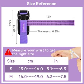 MANUEKLEAR - Correas de muñeca antideslizantes para levantamiento de pesas, correas de levantamiento de pesas con anillos en D para entrenamiento a máquina de cables, muñequeras acolchadas de neopreno