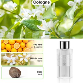 Amor Lyris 2 Packs Essential Oil Refill for Smart Car Air Freshener, 3.5OZ Car Diffuser Refill, Aromatherapy Perfume Refill Can be Used for 4-8 Months, Made with Natural Plant Extracts, Cologne