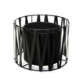 Lampshade Design Black for E27 Socket for Table Lamp Bedside Lamp Fabric Cylinder Diameter 18 cm Height 18 cm Small Lamp Shade Replacement Shade