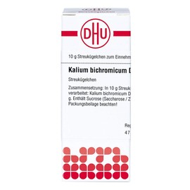 DHU Arzneimittel Potassium Dichromate/Bichromate D6 Globules 10 g