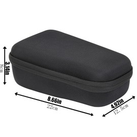 khanka Hard Carrying Case for Brother PT-H110 / PT-H100/PTH110BP/Pro PT-H111 Label Maker P-Touch Labeller Keyboard and Label Tape.(case only)