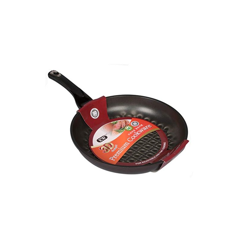 3D Marble Non-Scratch, Non-Stick Coating Fry Pan, Made in Korea.