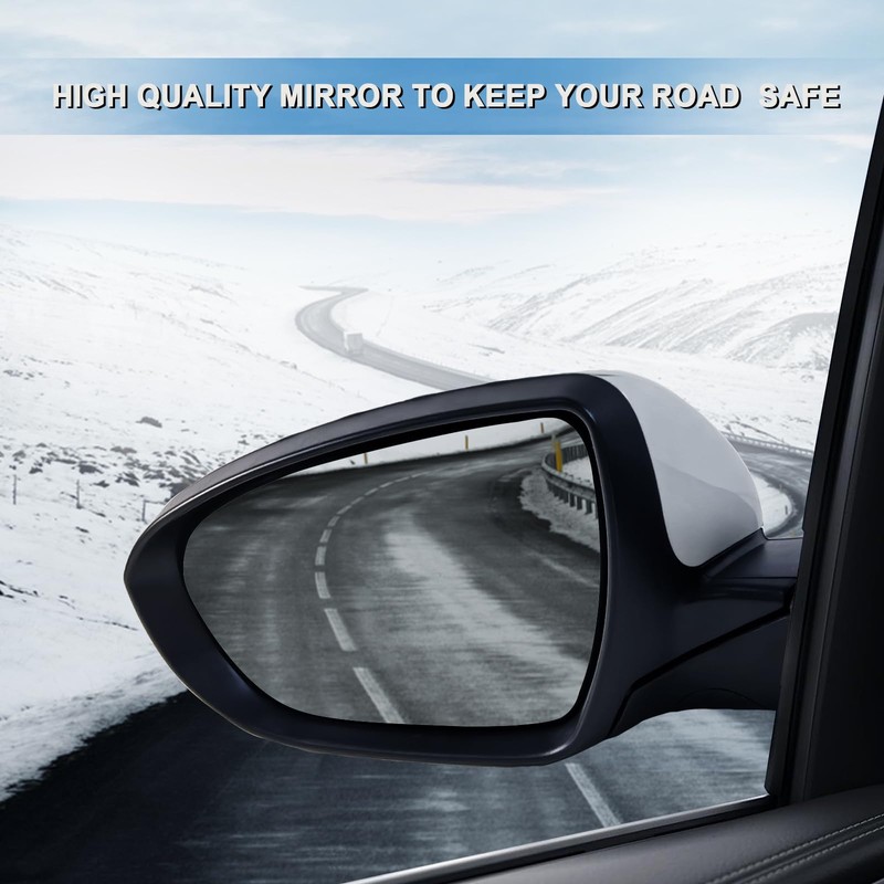 Paderson Left Driver Side Mirror Assembly Fits 2011 2012 2013