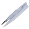 Eyeluvlashes Classic Isolation Tweezers 12.5cm – Professional Straight Lash Tweezers