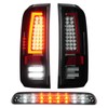 LED Tail Lights + 3rd Third Brake Cargo Lamp for