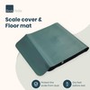 BodyPedia Microfiber Leather Cover & Non-Slip Rug, Doormat Body Composition