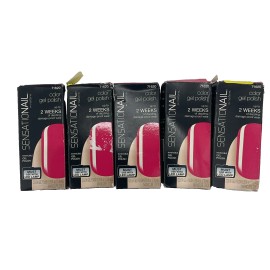 SensatioNail 5 PACK SensatioNail Color Gel Polish 71620 PINK BOUQUET Shade NOS *READ*
