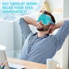 Eye Mask Cooling Glasses Reusable Cooling Eye Mask for Dark
