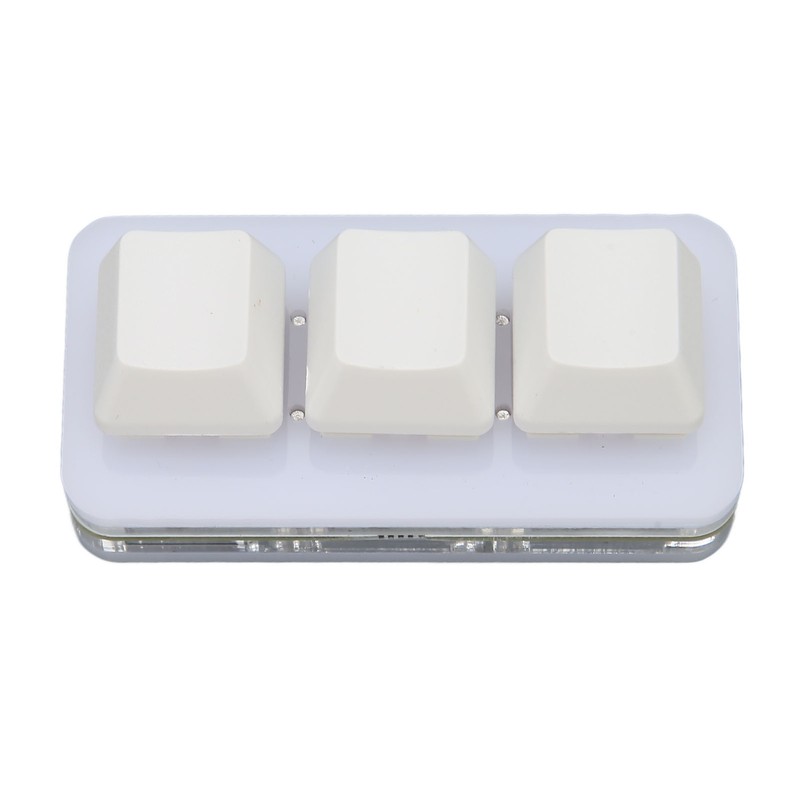 USB 3 Key Mini Keypad RGB LED Backlight Supports Hot