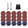 QUARKZMAN 23-Piece Quick Release Discs Set 1 Inch Roll Lock