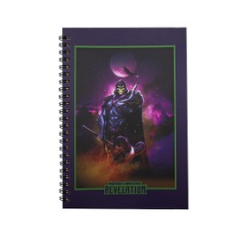 Cinereplicas MOTU - Dark Skeletor Spiralnotizbuch 120p 14.5 * 21cm - Offizielle Lizenz
