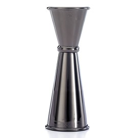 Barfly M37005BK Japanese Jigger, 1 oz x 2 oz, Gun Metal Black