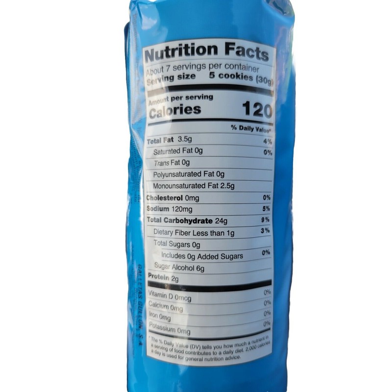 Gullon (3 PACK) GULLON SUGAR FREE MARÍA BISCUITS COOKIES Trans