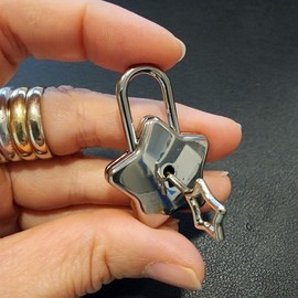 Namsan Tower Couple Star-Shaped Lock Key 2ea