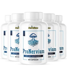 Pelican Vitamins ProNervium- Nerve Support- 5 Bottles- 300 Capsules