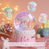 Unicorn Musical Snow Globe for Kids Girls Carousel Music Box