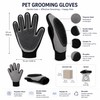 Pet Hair Removal Gloves for Grooming & Cleaning – Double-Sided