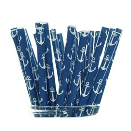 Pink Daisies Flower Straws (25 Pack) - Summer Party Supplies, Pink Floral Wedding Straws, Girls Birthday Straws