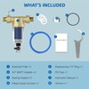 Weisswasser Sediment Filter, 40 Micron Reusable Spin Down Sediment Water