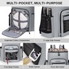 Hulongo Large 52cans Waterproof Insulated Cooler Backpack for Men &