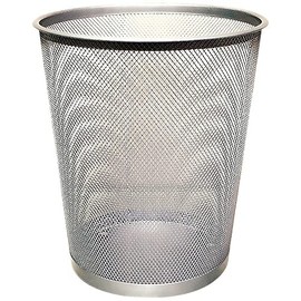 Q-Connect Waste Basket Mesh 18 Litre Silver KF00849
