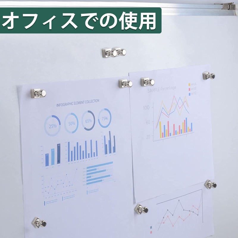 Strong Magnet Pins Neodymium Magnets Refrigerator Magnets, Whiteboard Magnetic Push