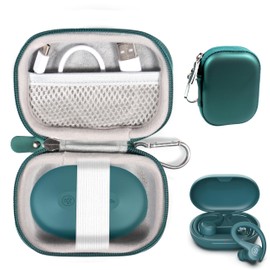 CaseSack Case for JLab Go Air Sport, Air Sport, Air Sport +, JLab Go, JBuds Sport ANC 4, Epic Sport ANC 3 (Green)