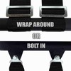 1pc Black 5 Point Harness for Bucket Seat, Latch Release,