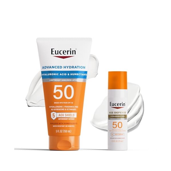 Eucerin Sun Advanced Hydration Sunscreen Lotion SPF 50 (5 Fl