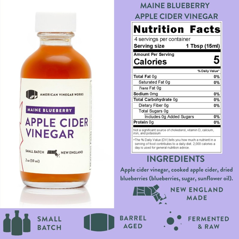 American Vinegar Works - Apple Cider Vinegar Sampler Pack -