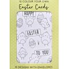 10 Colour Your Own Easter Cards with Envelopes - Eco