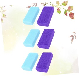 Ipetboom 6pcs Foot Care Tools Exfoliating Pumice Stone for Feet Callus Remover Pedicure Brush Women Random Color