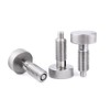 2Pcs Stainless Steel Retractable Spring Plunger, Lock Out Handle Quick