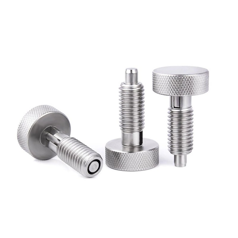 2Pcs Stainless Steel Retractable Spring Plunger, Lock Out Handle Quick