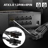 CY ATX3.0 PCIe 5.0 12VHPWR Power Modular Cable to Dual