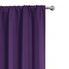 LEMOMO Purple Blackout Curtains/42 x 63 Inch/Set of 2 Panels