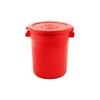 PRO&Family 20 Gallon Trash Can with Lid Round Ingredient Storage