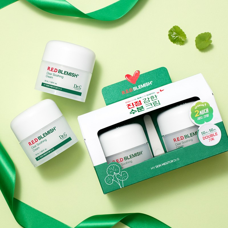 Dr.G [1+1+1]Dr.G Red Blemish Clear Soothing Cream 50mL (Duo set