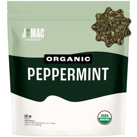 J Mac Botanicals Organic Peppermint Leaf Tea