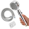 Turbine Fan Shower Head Shower Hose High Pressure 360 °