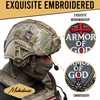 MOKOBOIZ Armor of God Cross Shield 3 Inches Hook and