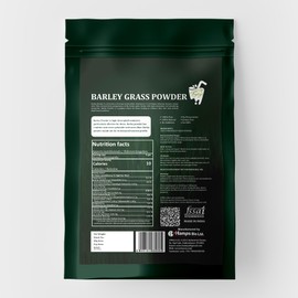 FzyEzy Premium Organic Barley Grass Powder | 100% Pure, Non-GMO, Vegan Superfood | Rich in Chlorophyll, Antioxidants, Essential Nutrients | Supports Detox, Immune, Digestive Health, Heart Wellness | Health Boosts Energy | Ready to Mix in your favorite Re