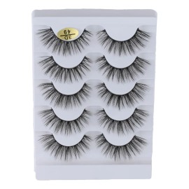Pestañas Postizas 3d De Pelo Sintético Faux Mink
