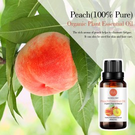 Peach Essential Oil, 100% Pure Diffuser Oil Peach Oil for Diffuser, Massage, Skin Care, Yoga - 30ML
