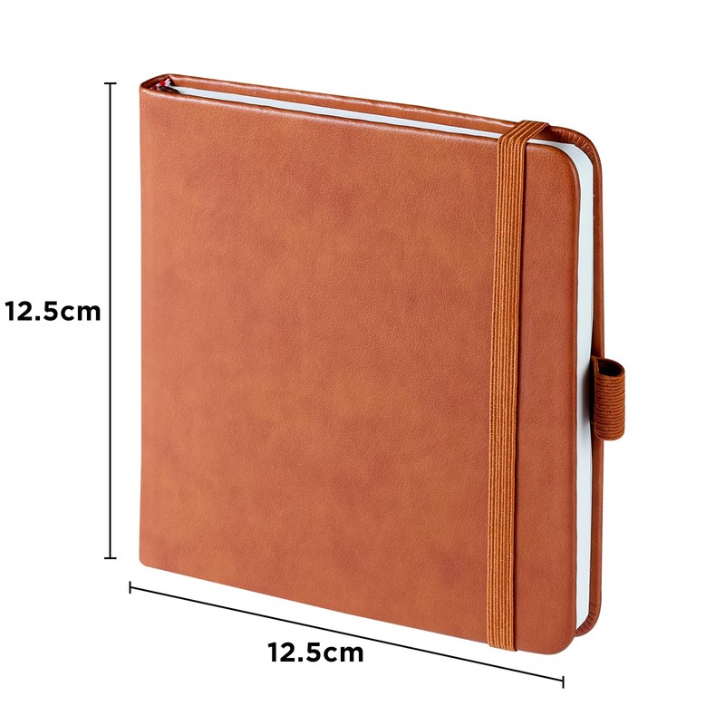 HOMEMARS Notebook Set of 2, 12 cm x 12 cm,