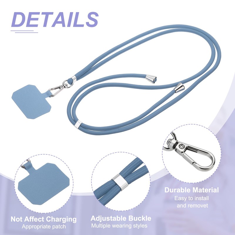 PATIKIL Smart Phone Lanyards, 2 Pack Universal Cell Phone Lanyards